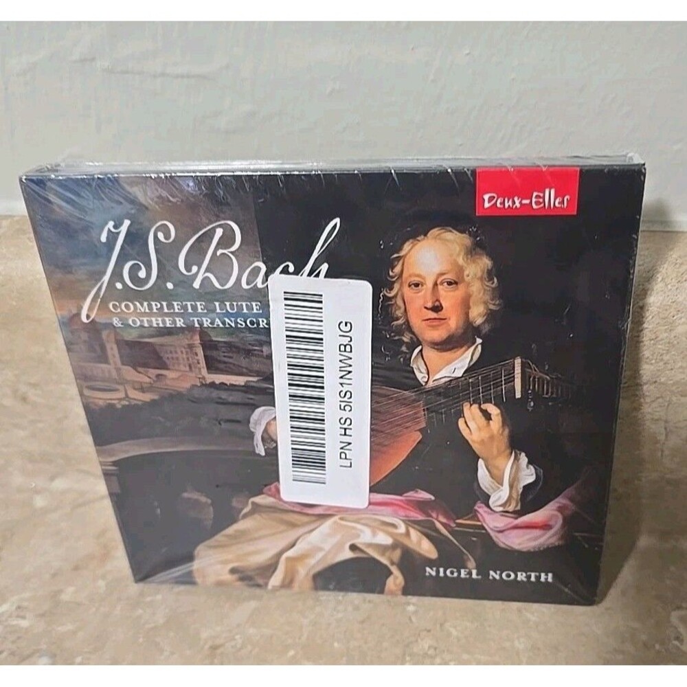 J.S. BACH COMPLETE LUTE WORKS & OTHER TRANSCRIPTIONS - NIGEL NORTH (2-CDS)